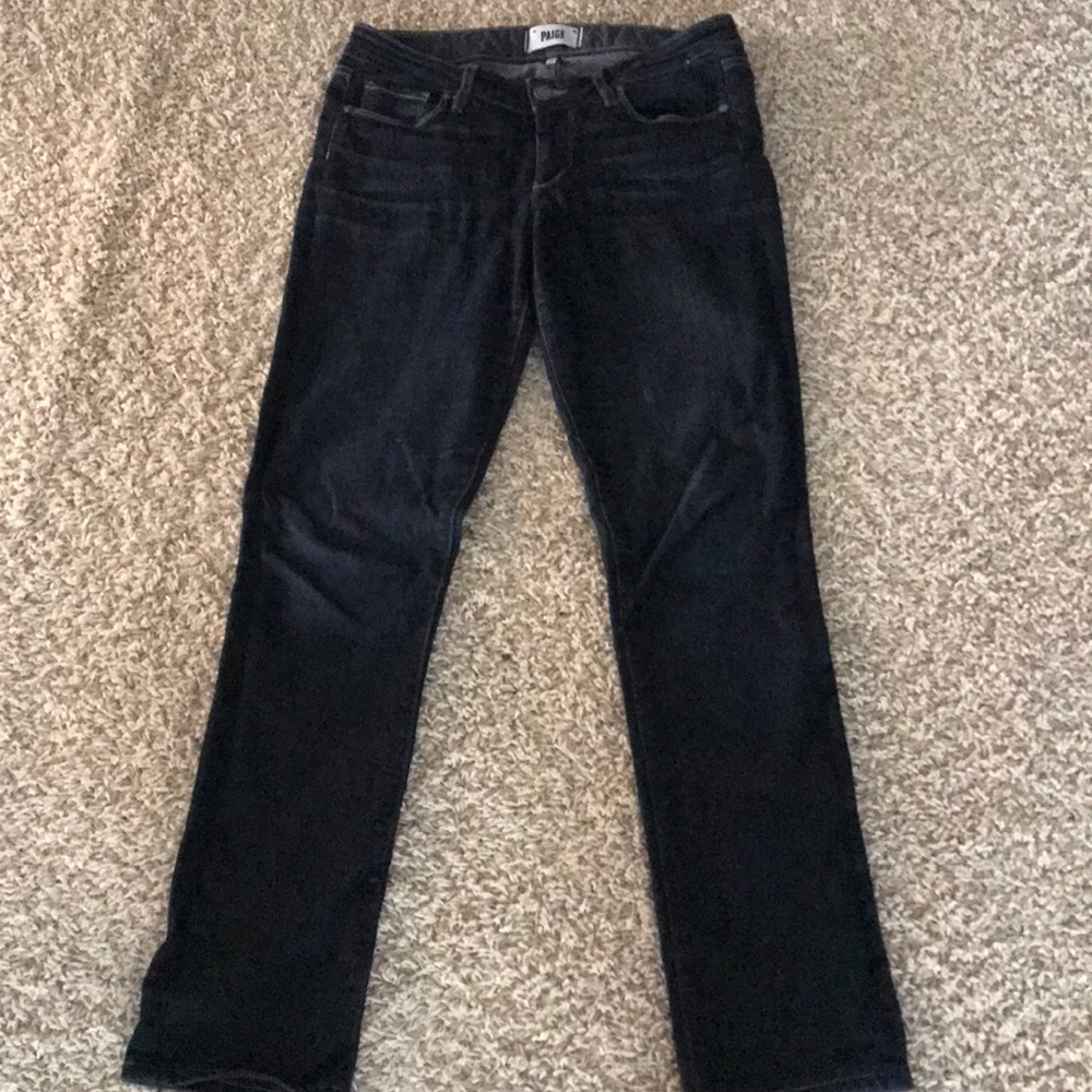 Paige skyline straight jeans